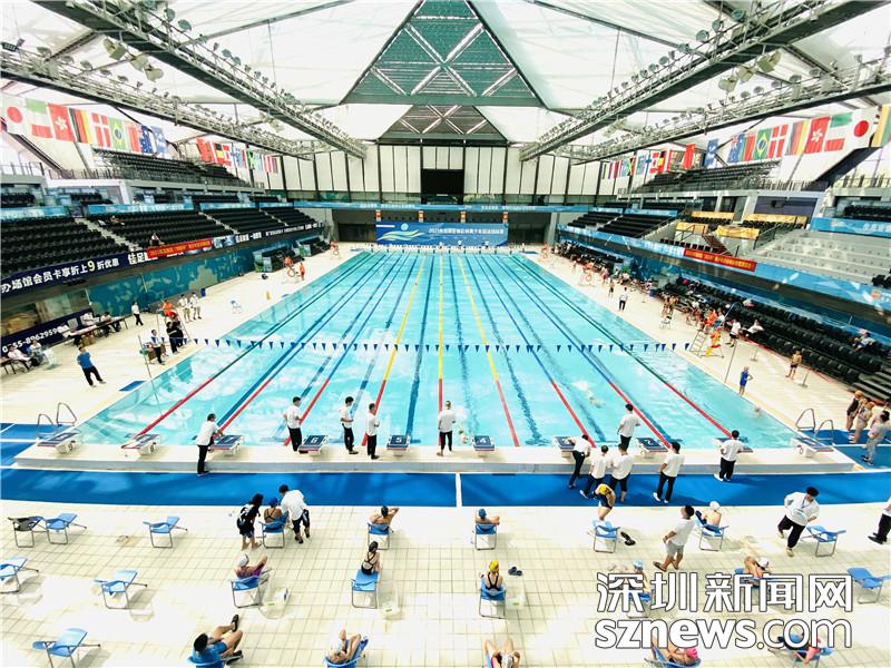 300多位游泳小将角逐龙岗区“体彩杯”青少年游泳锦标赛